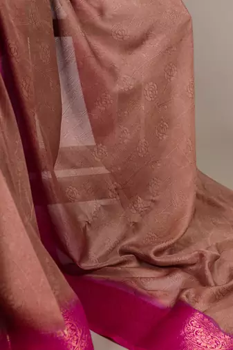 elegant marsh mello saree with soft & smooth finish