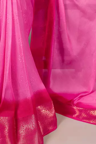 elegant marsh mello saree with soft & smooth finish