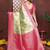 Light Green Color Zari Weaving Banarasi Tissue Silk Blend Saree