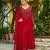 Maroon Faux Blooming Kurta Set with Beads Embroidery – Premium Festive & Elegant Wear