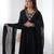 Beautiful black designer embroidery beads and zari work gown with dupatta