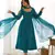 Rama laheriya print georgette three piece anarkali suit