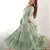 Pista pure roman silk ruffle style anarkali suit