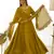 Mustard solid roman silk chanderi kurta set