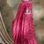 Pink Vichitra Silk anarkali style long choli readymade lehenga