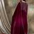 Purple Faux Georgette anarkali style long choli readymade lehenga