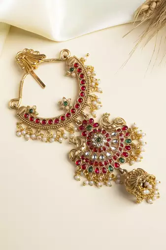 Ruby green kemp peacock short jada billai