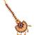 Floral gold plated maangtikka