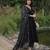 Black Faux Blooming Kurta Set with Elegant Embroidery & Russian Silk Dupatta – Premium Festive Wear