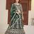 Green Wedding Wear Lehenga Choli