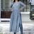 Grey 1002 Butti Printed Kurta – Comfortable & Stylish Daily Wear for Women