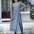 Grey 1002 Butti Printed Kurta – Comfortable & Stylish Daily Wear for Women