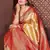 Gold Color Zari Weaving Banarasi Tissue Silk Saree