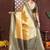 Yellow Color Zari Weaving Banarasi Tissue Silk Saree