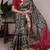 tussar art silk printed saree with viscose border