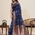 soft litchi art silk banarasi art silk jacquard saree (amshuka-navy)