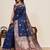 soft litchi art silk banarasi art silk jacquard saree (amshuka-navy)