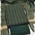 dark green cotton jacquard salwar suit dress material