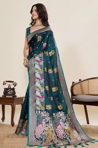 soft litchi art silk banarasi art silk jacquard saree (yesha-02-firoji)
