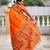 soft litchi art silk paithani jacquard saree (anuradha-paithani-orange)
