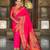 soft litchi art silk paithani jacquard saree (anuradha-paithani-rani-pink)