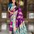 soft litchi art silk banarasi art silk jacquard saree (apurva-magenta)