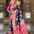 soft litchi art silk banarasi art silk jacquard saree (apurva-morpich)