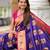 soft litchi art silk banarasi art silk jacquard saree (apurva-violet)