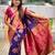 soft litchi art silk banarasi art silk jacquard saree (apurva-violet)