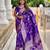 soft litchi art silk banarasi art silk jacquard saree (banarasi-2-puple)