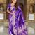 soft litchi art silk banarasi art silk jacquard saree (banarasi-2-puple)