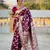 soft litchi art silk banarasi art silk jacquard saree (banarasi-4-wine)
