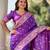 soft litchi art silk banarasi art silk jacquard saree (banarasi-5-violet)