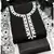 black chanderi silk salwar suit dress material for women