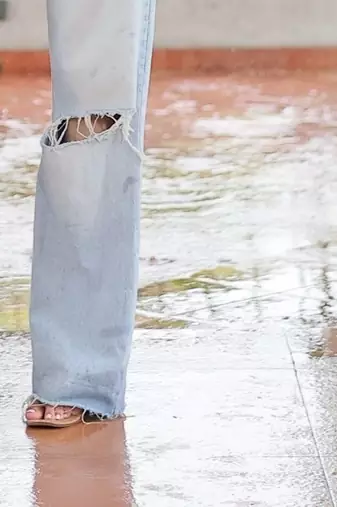 Georgette Kutchi Gamthi Semi-Stitched Kurta with Matching Flared Lehenga – Maroon