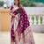 soft litchi art silk banarasi art silk jacquard saree (banarasi-15-wine)