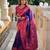 soft litchi art silk paithani jacquard saree (coin-paithani-purple)