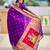 soft litchi art silk paithani jacquard saree (ganpati-paithani-magenta)
