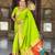 soft litchi art silk paithani jacquard saree (ganpati-paithani-parrot)