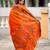 soft litchi art silk paithani jacquard saree (harmony-paithani-2-orange)