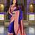 soft litchi art silk paithani jacquard saree (harmony-paithani-2-violet)