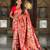 soft litchi art silk paithani jacquard saree (kanjivaram-paithani-red)