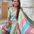 soft litchi art silk fancy jacquard bollywood saree (multi-colour-green)