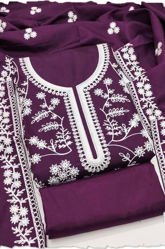 wine jalpari silk salwar suit dress material