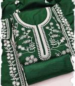 green jalpari silk salwar suit dress material