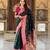 soft litchi art silk paithani jacquard saree (peacock-paithani-b-green)