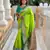 soft litchi art silk paithani jacquard saree (peacock-paithani-parrot)