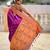 soft litchi art silk paithani jacquard saree (raffel-paithani-purple)