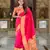 soft litchi art silk paithani jacquard saree (raffel-paithani-rani-pink)