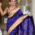 soft litchi art silk paithani jacquard saree (raffel-paithani-violet)